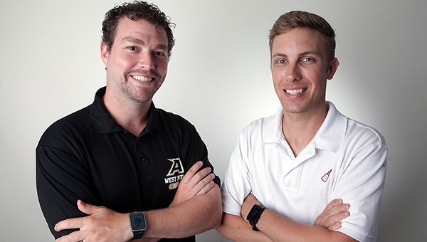 Patrick Crenshaw, left, and Steven Caldwell will attend later this month Brandery, a four month accelerator startup program.