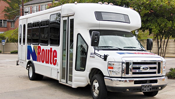 An NRoute bus