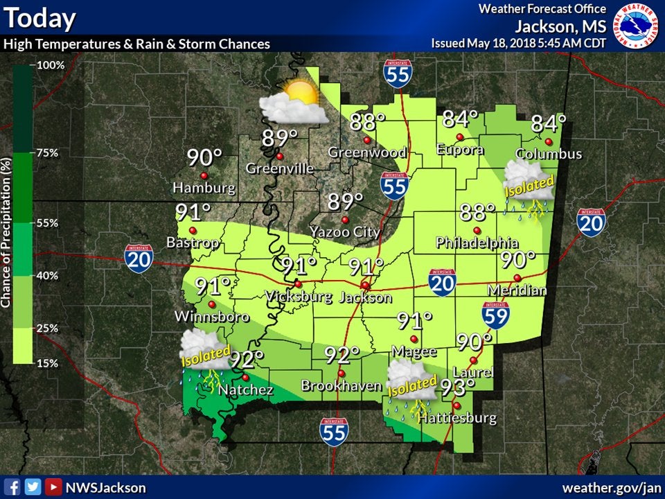 Weekend weather: Enjoy the sunshine and heat; rain chances increase ...