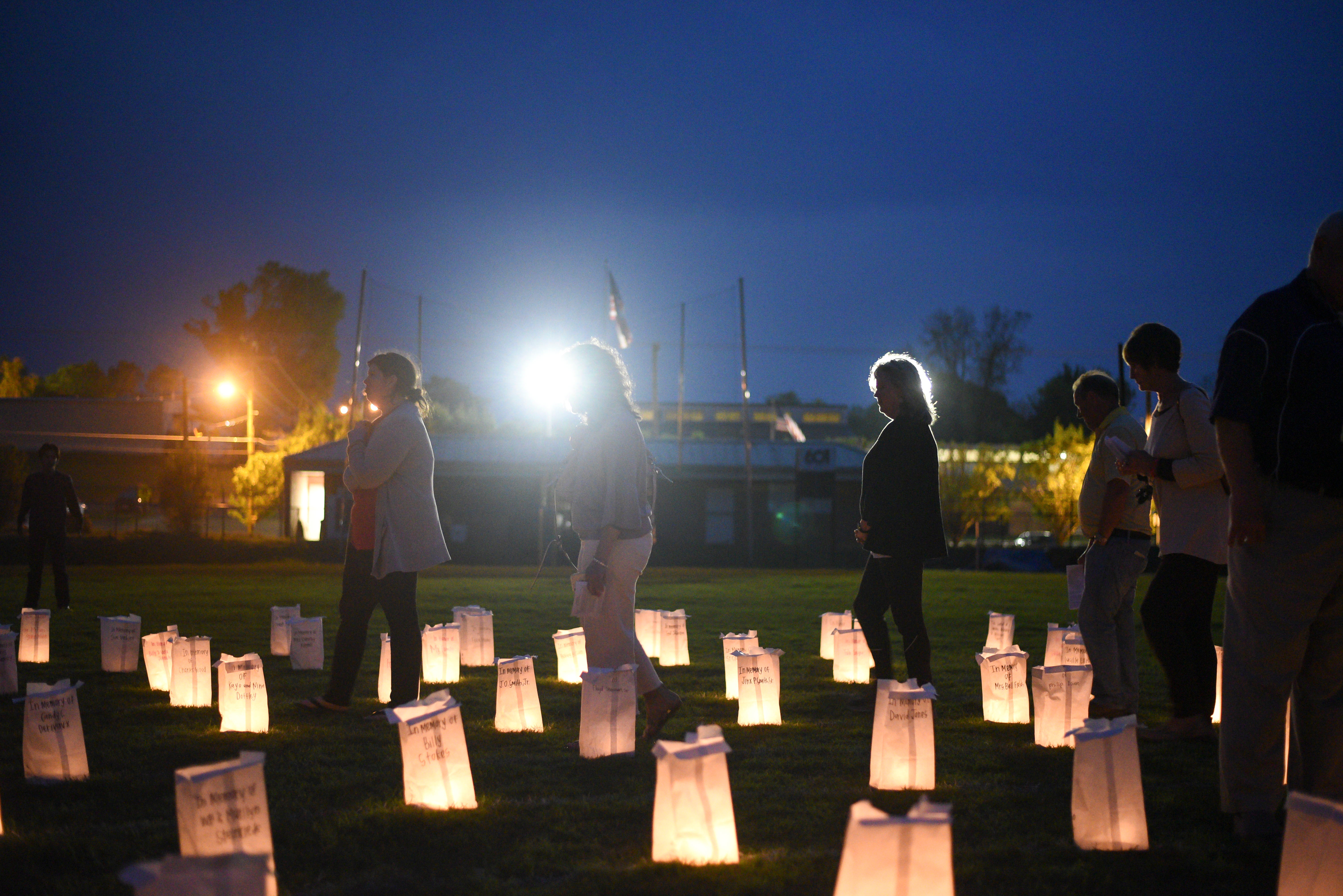 Photo Gallery: Vicksburg Catholic School Luminary Prayer Labyrinth ...