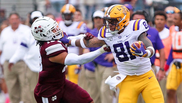 Joe Burrow, LSU's explosive offense shake off sluggish start, coast to win  over Mississippi State, LSU