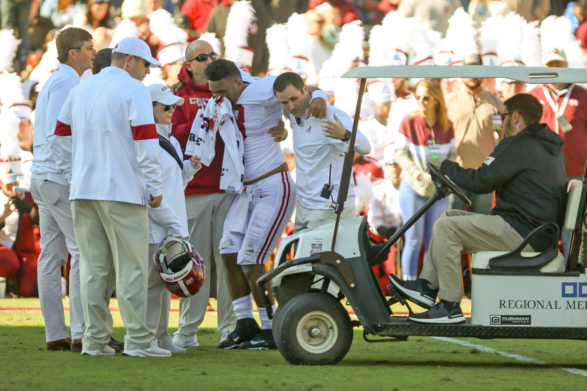 Tua Tagovailoa injured: Alabama QB hurt in Mississippi State game