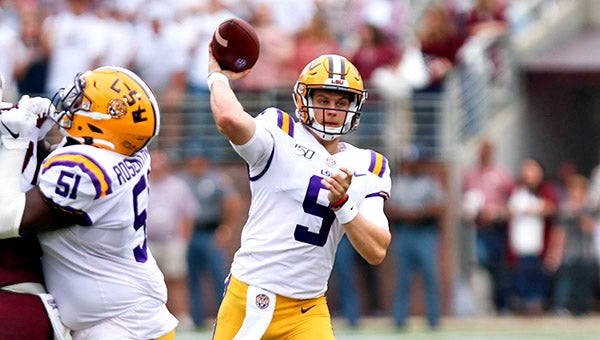 2020 NFL DRAFT: LSU QB Joe Burrow selected No. 1 overall by