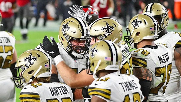 Saints intercept Brady twice in 34-23 win over Bucs