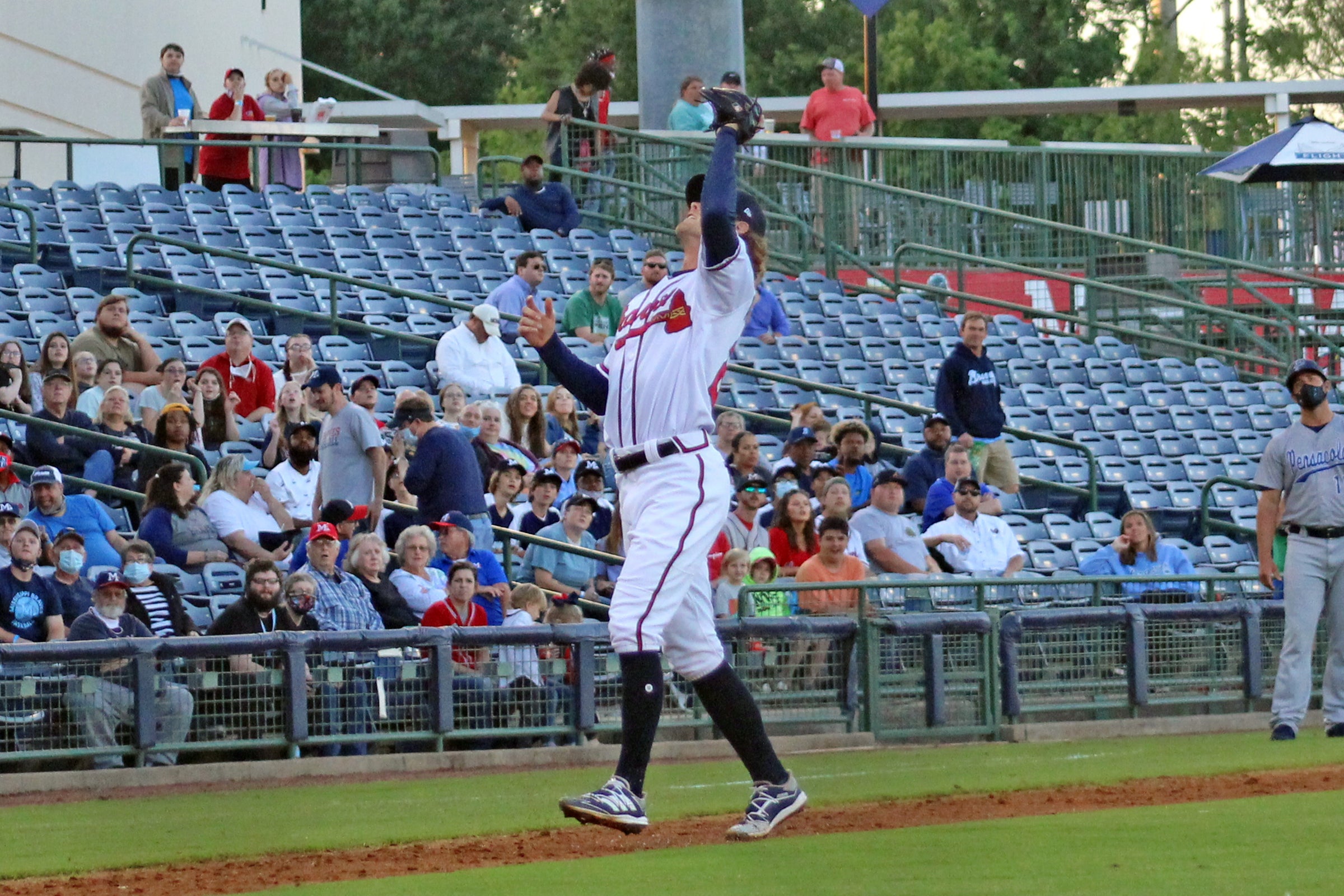 M-Braves return to the field after 612 days away - The Vicksburg