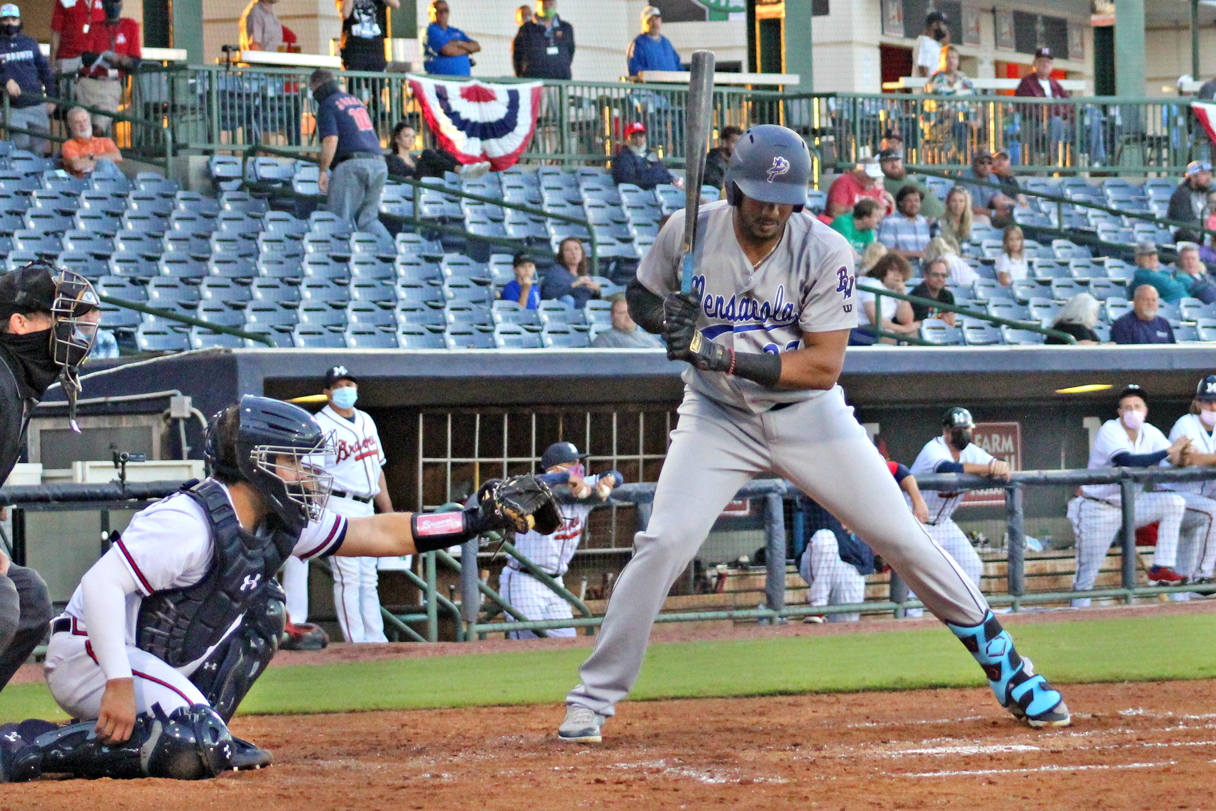 M-Braves return to the field after 612 days away - The Vicksburg