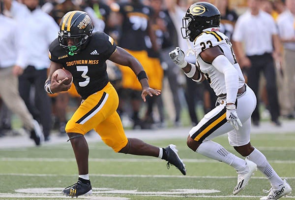 SEP 16, 2023: Southern Miss Golden Eagles running back Frank Gore