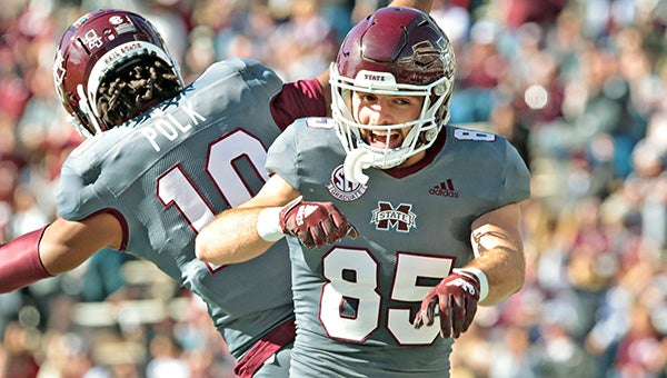 Rogers throws 5 TDs as Mississippi St. routs Tennessee St.