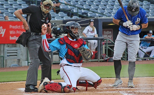 The first 1,000 fans on Friday, - Mississippi Braves