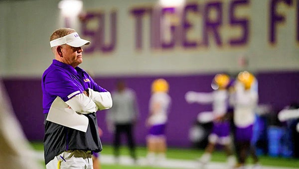 LSU football, Brian Kelly makes history in choosing No. 7 jersey