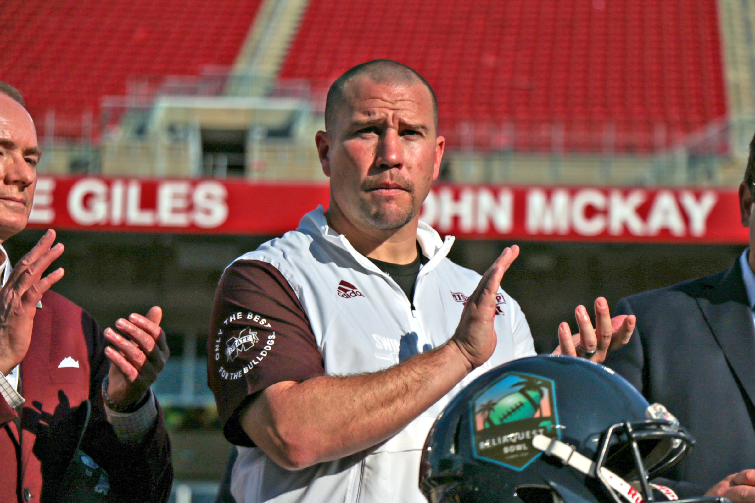 FB: Reliaquest Bowl vs. Mississippi St. - Image 7: Fighting Illini football  vs. No. 22 Mississippi State at the Reliaquest Bowl, Jan. 2, 2023 at  Raymond James Stadium in Tampa, Fla. - University of Illinois