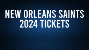 New Orleans Saints 2024 Tickets and Schedule Information