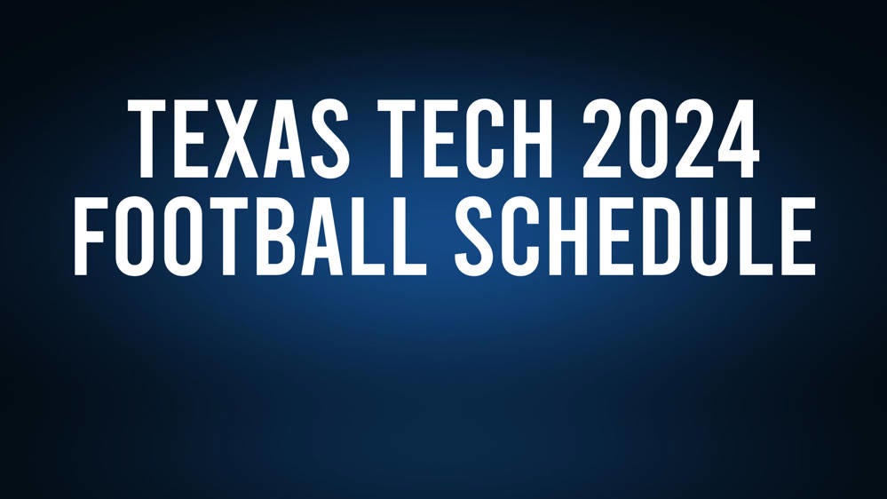 Texas Tech 2024 Football Schedule, Record, Results The Vicksburg Post