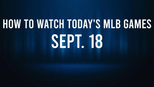 How to Watch MLB Baseball on Wednesday, Sept. 18: TV Channel, Live Streaming, Start Times