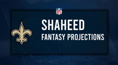 Rashid Shaheed Fantasy Projections: Week 6 vs. the Buccaneers