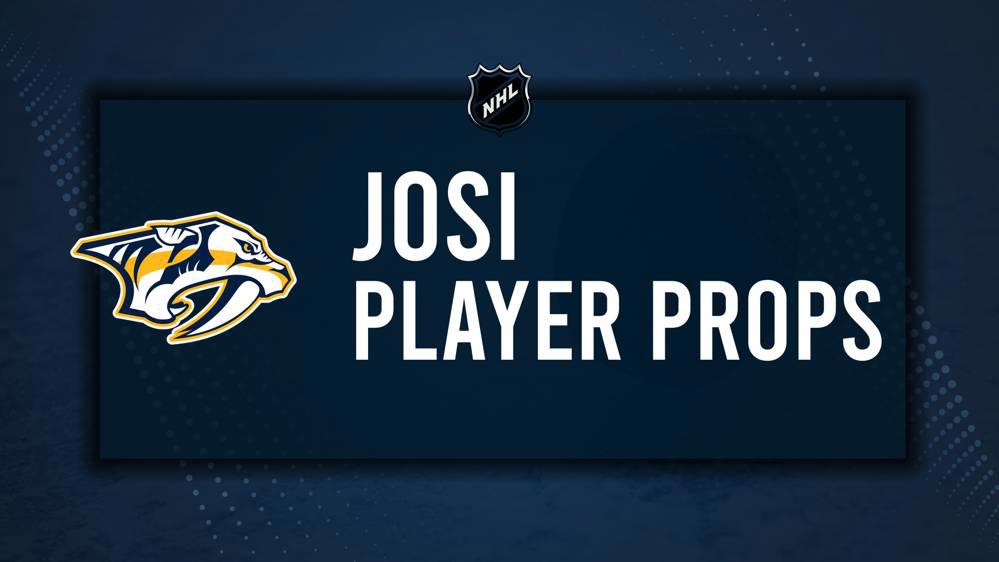 Roman Josi Player Prop Bets for the Predators vs. Bruins Game - October 22