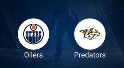 Where to Watch Edmonton Oilers vs. Nashville Predators on TV or Streaming Live - October 17