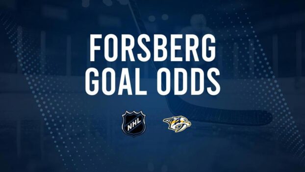 Will Filip Forsberg Score a Goal Against the Blue Jackets on October 26?