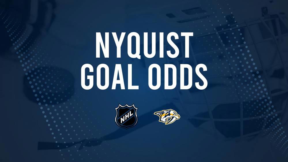 Will Gustav Nyquist Score a Goal Against the Bruins on October 22?