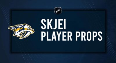 Brady Skjei Player Prop Bets for the Predators vs. Avalanche Game - November 2