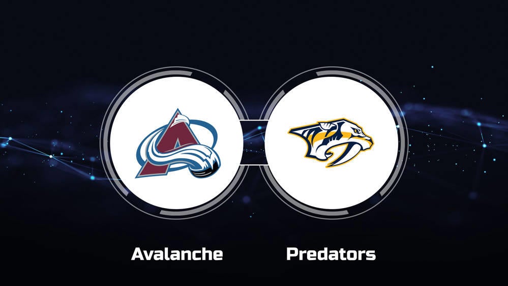 Buy Tickets for Colorado Avalanche vs. Nashville Predators on November