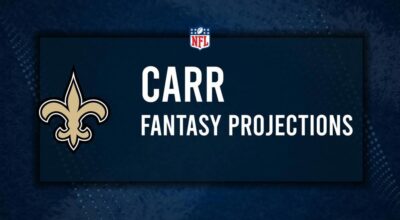 Derek Carr Fantasy Projections: Week 10 vs. the Falcons