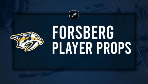 Filip Forsberg Player Prop Bets for the Predators vs. Wild Game - November 30