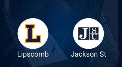 How to Watch Lipscomb vs. Jackson State on TV or Live Stream - November 24