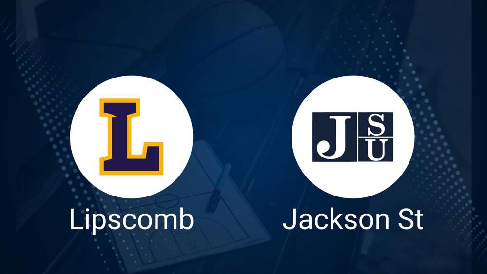 How to Watch Lipscomb vs. Jackson State on TV or Live Stream - November 24