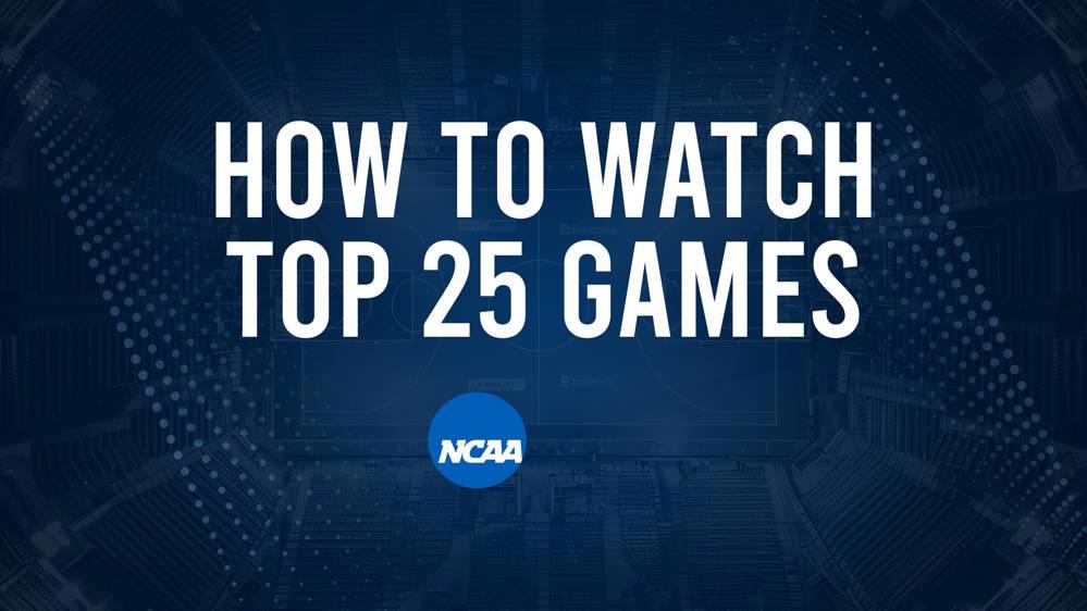 How to Watch Top 25 Women's College Basketball Games - Saturday, November 23