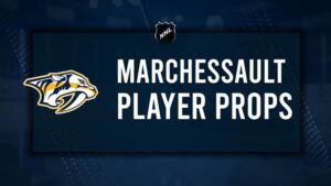 Jonathan Marchessault Player Prop Bets for the Predators vs. Avalanche Game - November 2