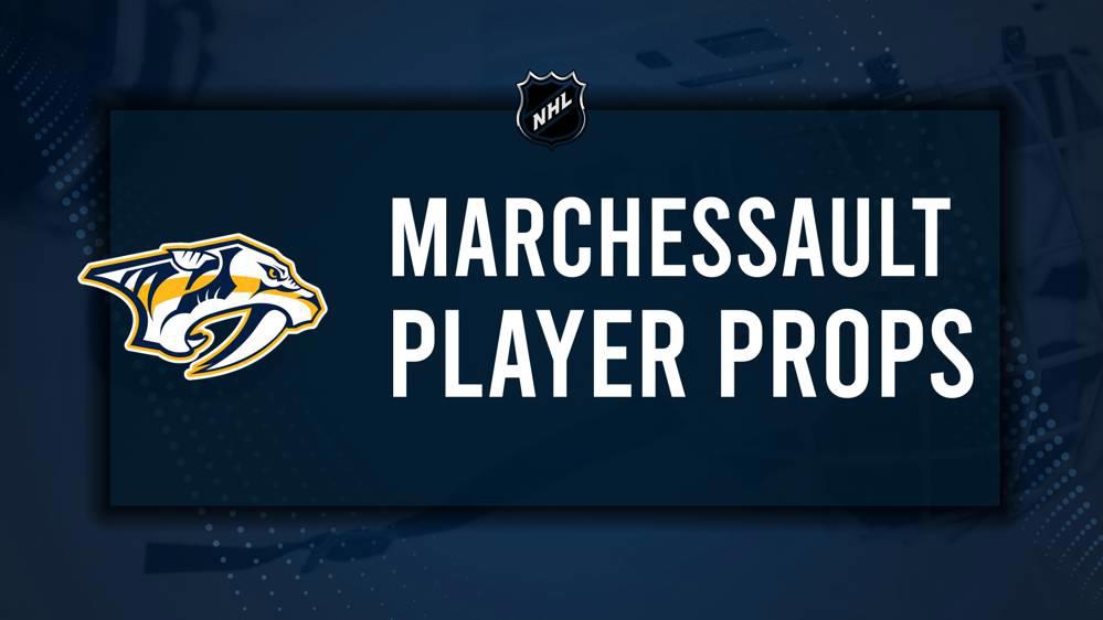 Jonathan Marchessault Player Prop Bets for the Predators vs. Capitals Game - November 6