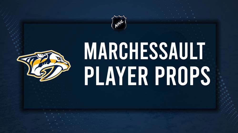 Jonathan Marchessault Player Prop Bets for the Predators vs. Kraken Game - November 20