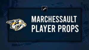 Jonathan Marchessault Player Prop Bets for the Predators vs. Lightning Game - November 29