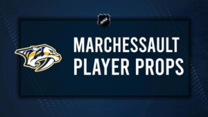 Jonathan Marchessault Player Prop Bets for the Predators vs. Wild Game - November 30