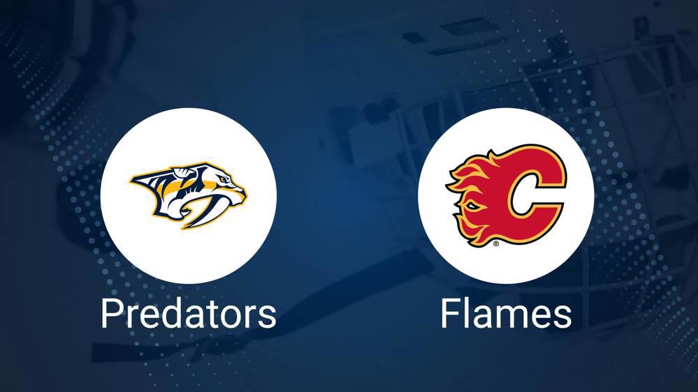 Predators vs. Flames Injury Report Today - November 15