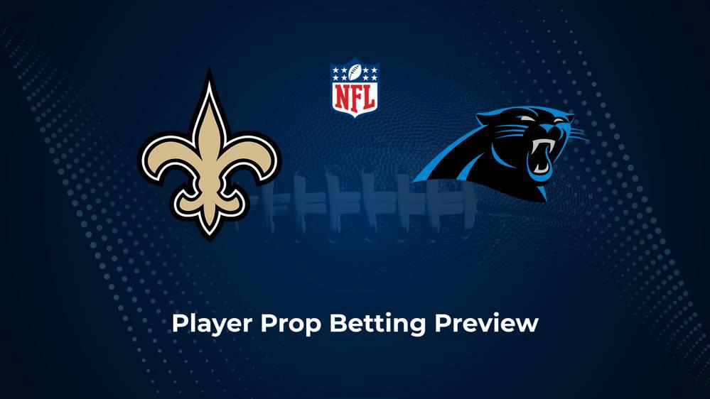 Saints vs. Panthers Player Props & Odds – Week 9