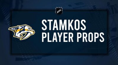 Steven Stamkos Player Prop Bets for the Predators vs. Capitals Game - November 6