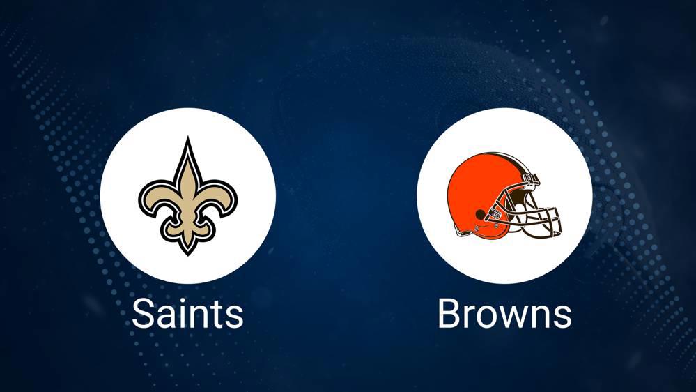 Where to Watch Saints vs. Browns on TV or Streaming Live - Nov. 17