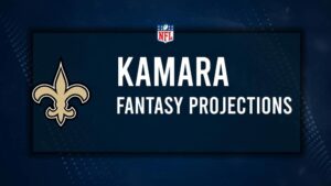 Alvin Kamara Fantasy Projections: Week 16 vs. the Packers