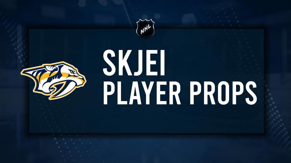 Brady Skjei Player Prop Bets for the Predators vs. Flames Game - December 10