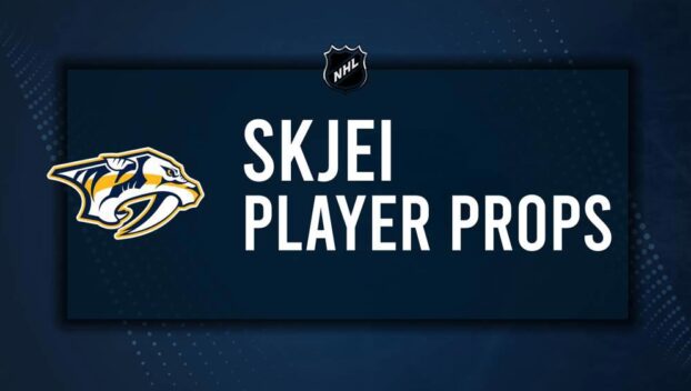 Brady Skjei Player Prop Bets for the Predators vs. Hurricanes Game - December 23