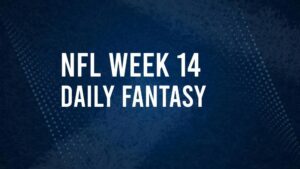 DFS Salaries and Projections for NFL Week 14