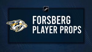 Filip Forsberg Player Prop Bets for the Predators vs. Flames Game - December 10