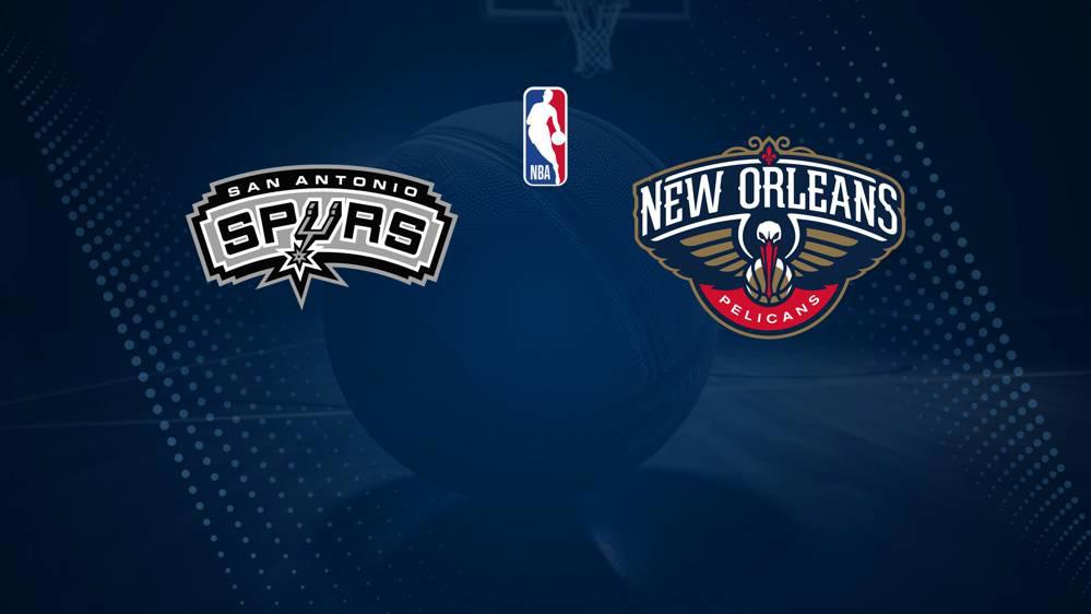 How to Watch the Spurs vs. Pelicans Game: Streaming & TV Channel Info for December 8