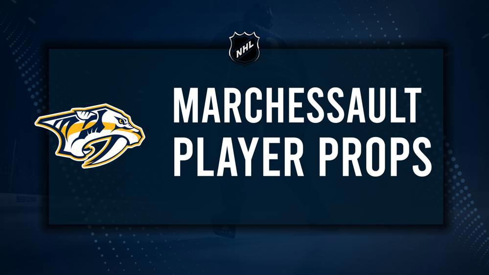 Jonathan Marchessault Player Prop Bets for the Predators vs. Senators Game - December 7