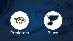 Predators vs. Blues Injury Report Today - December 27