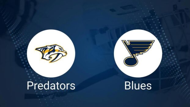 Predators vs. Blues Injury Report Today - December 27