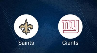 Saints vs. Giants Predictions & Picks: Odds, Moneyline, Spread - Week 14