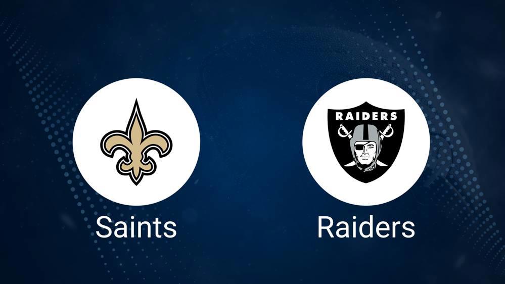 Saints vs. Raiders Predictions & Picks: Odds, Moneyline, Spread - Week 17